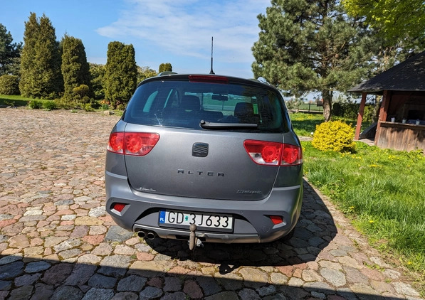 Seat Altea XL cena 26200 przebieg: 233000, rok produkcji 2012 z Tczew małe 277